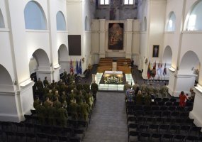 Karo policijos karių grupė išlydėta į tarptautinę NATO operaciją „Tvirta parama“ - 1
