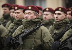 Nepriklausomybės aikštėje iškilmingai paminėtas Krašto apsaugos savanorių pajėgų gimtadienis - 4