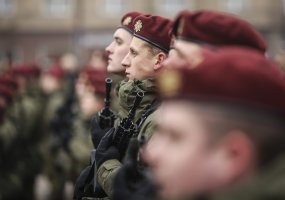 Nepriklausomybės aikštėje iškilmingai paminėtas Krašto apsaugos savanorių pajėgų gimtadienis - 5