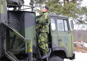 Oro gynybos batalione lankėsi Švedijos gynybos atašė - 4