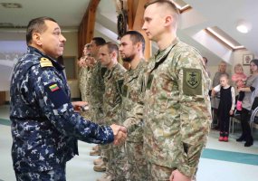 The Fourth Vessel Boarding Detachment deployed to multinational Operation Sophia  - 1