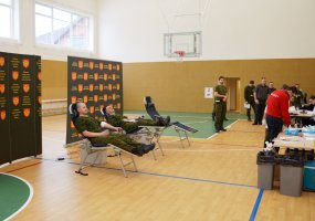 Gynybos štabe Vasario 16 dienos sukaktys paminėtos kraujo donorystės akcija - 3