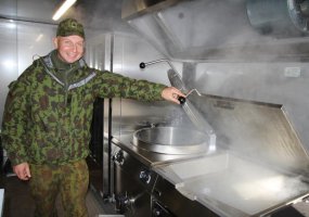 Vytenio logistikos batalionas pradeda naudoti naują lauko stovyklos įrangą - 4