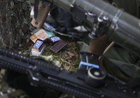Karo akademijos kariūnai treniruojasi vadovauti gynybos operacijoms - 2