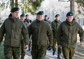 Brigadoje ,,Žemaitija‘‘ - Lietuvos kariuomenės vado vizitas - 1