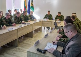 Brigadoje ,,Žemaitija‘‘ - Lietuvos kariuomenės vado vizitas - 3