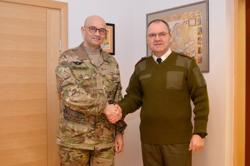 Deputy Commander of Multinational Corps Northeast paid a visit to Vilnius