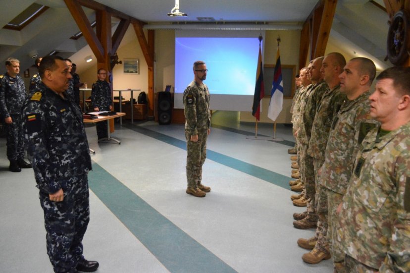 Vessel Boarding Team returned after the mission off the coast of Libya 
