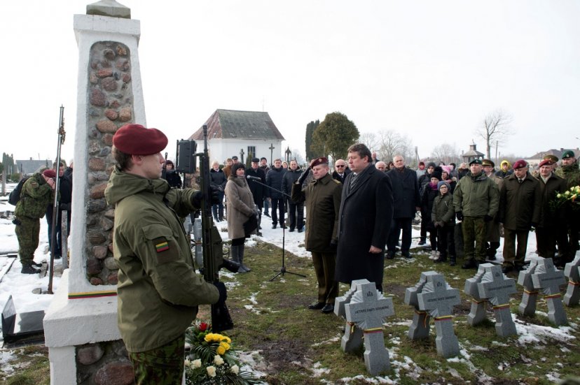 Paminėta Jiezno kautynių pergalė