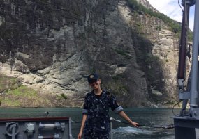 Srž. sp. Laura Bartusevičiūtė iš sausumos - į jūros bangas: ,,Kol nepabuvai - nesuprasi! - 1