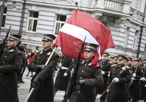 Iškilminga trijų Baltijos valstybių vėliavų pakėlimo ceremonija Vilniuje  - 2