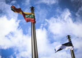 Iškilminga trijų Baltijos valstybių vėliavų pakėlimo ceremonija Vilniuje  - 4