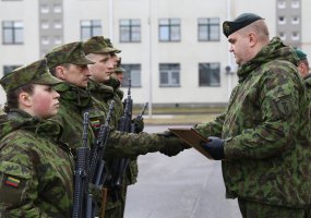 Jonušo Radvilos mokomajame pulke prisiekė 69-oji Bazinio kario savanorio įgūdžių kurso karių laida - 3