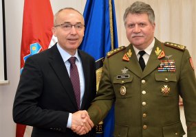 Kariuomenės vadas gen. ltn. Jonas Vytautas Žukas oficialiu vizitu lankėsi Kroatijoje - 2