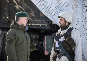 Sausumos pajėgų vadas stebėjo pratybas Švedijos Karalystėje ir susitiko su Švedijos, Suomijos ir... - 2