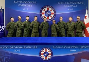 Lietuvos kariai dalyvauja pratybose Sakartvele - 1