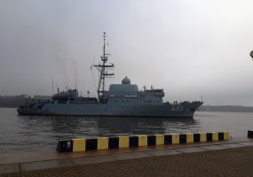 Lietuvos įstojimo į NATO 15-os metų jubiliejų paminėti atvyko ir Vokietijos karo laivai - 1