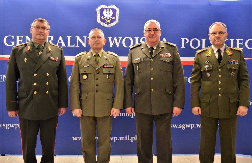 Lietuvos kariuomenės Gynybos štabo viršininkas lankėsi Lenkijos kariuomenės Generaliniame štabe
