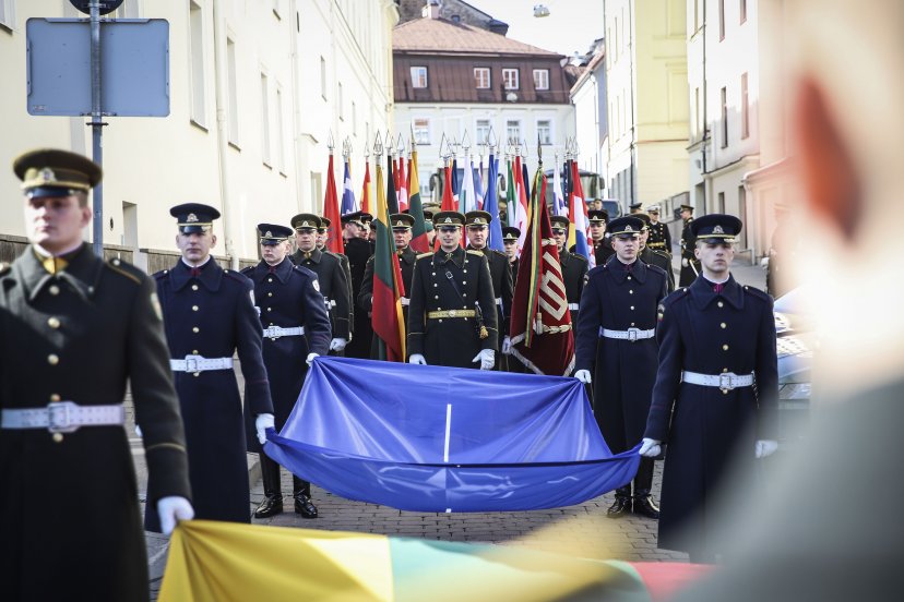 Lietuvos įstojimo į NATO 15-ųjų metinių šventinis renginys vyko S. Daukanto aikštėje