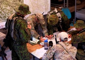 „Geležinio Vilko“ brigados štabui – NATO testas - 1
