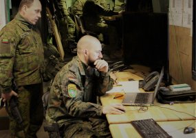 „Geležinio Vilko“ brigados štabui – NATO testas - 3