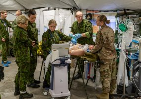 Lietuvos karo medikai baigė dalyvavimą didžiausiose NATO medicinos pratybose - 4