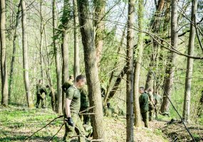 „Geležinio Vilko“ brigados kariai tvarkė I-ojo pasaulinio karo gynybinių įtvirtinimų teritoriją - 5