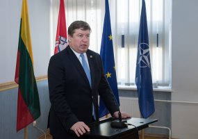 Generolas majoras Vitalijus Vaikšnoras atsisveikino su Lietuvos kariuomenės Gynybos štabu - 3