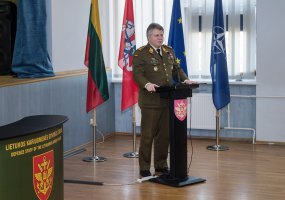 Generolas majoras Vitalijus Vaikšnoras atsisveikino su Lietuvos kariuomenės Gynybos štabu - 5
