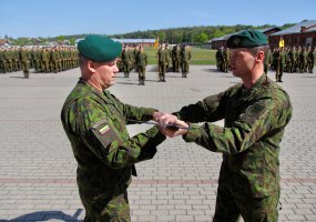 Inžinieriai priėmė į savo šeimą naująjį bataliono vyr. puskarininkį - 3