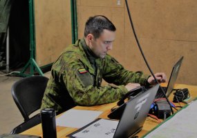 NATO test to the Mechanised Infantry Brigade Iron Wolf staff - 3