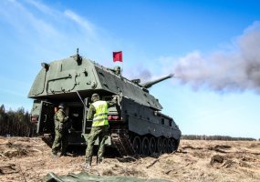 First live firing with upgraded PzH2000 artillery systems of the Lithuanian Armed Forces took place - 5