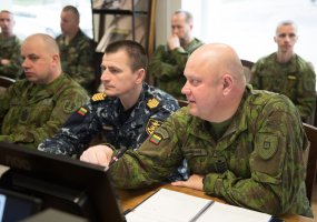 Lietuvos karo akademijoje vyko kariuomenės vyriausiųjų puskarininkių susitikimas - 1