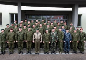 Lietuvos karo akademijoje vyko kariuomenės vyriausiųjų puskarininkių susitikimas - 2
