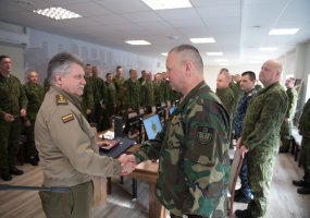 Lietuvos karo akademijoje vyko kariuomenės vyriausiųjų puskarininkių susitikimas - 3