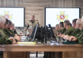 Lietuvos karo akademijoje vyko kariuomenės vyriausiųjų puskarininkių susitikimas - 5