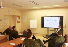 Karo akademijoje vyko instruktoriaus kursas – kvalifikacijai tobulinti - 2