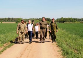 Pėsčiųjų žygio, skirto partizanų vado Jono Žemaičio- Vytauto 110-osioms gimimo metinėms, metu... - 6