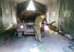 Baigiasi „Geležinio Vilko“ brigados Logistikos bataliono pratybos - 3