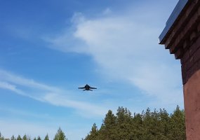 U.S. bombers attacked targets identified by the Lithuanian Special Operations Forces at a... - 2