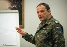 Lithuanian officers learned from the experience of the 10th Panzer Division of the Bundeswehr  - 1