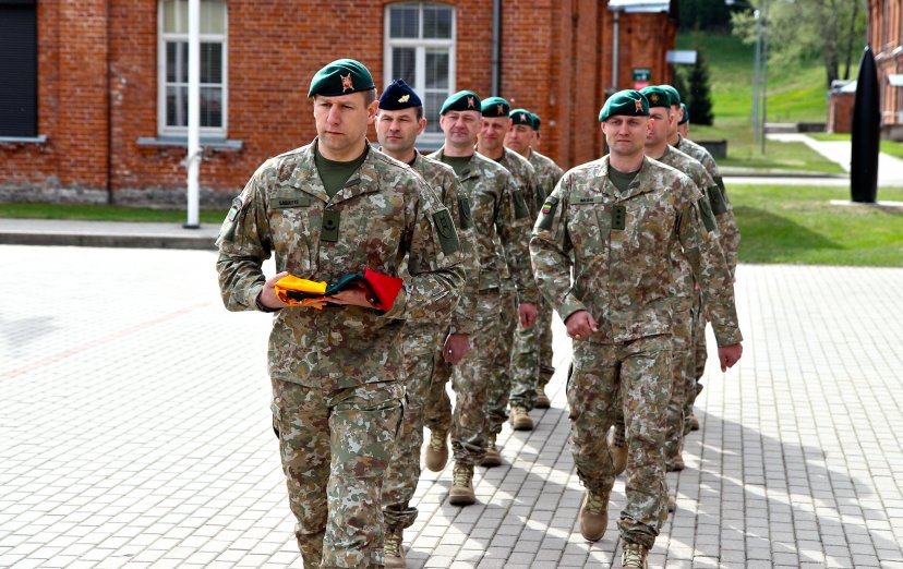 Deployment ceremony for troops before the Training Operation in Ukraine took place at the...