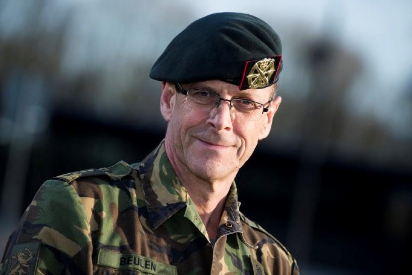 Commander of the Royal Netherlands Army on a visit in Lithuania 