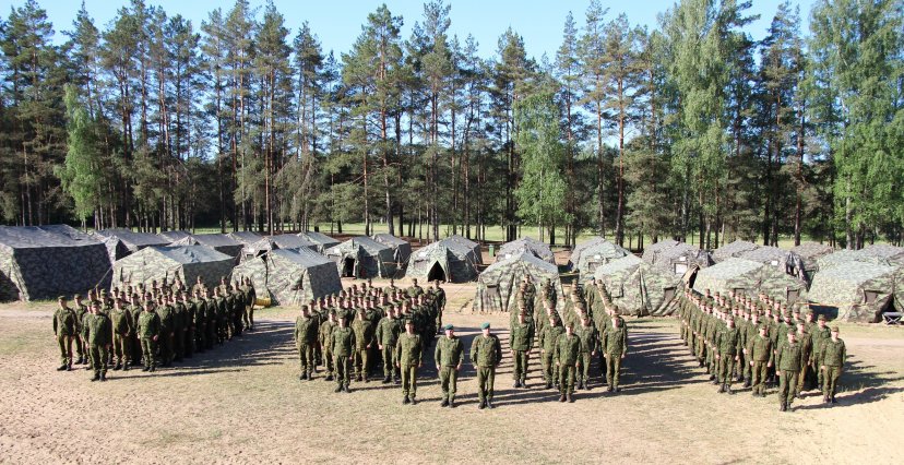 Kazio Veverskio poligone baigėsi parengtojo rezervo karių mokymai
