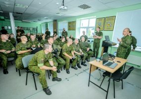 Mechanizuotosios pėstininkų brigados „Geležinis Vilkas“ padaliniuose paskelbtas mokomasis... - 1