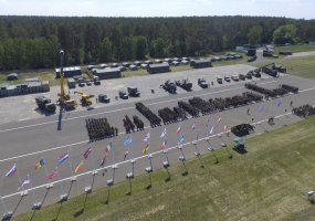Lietuvos kariai baigė dalyvavimą tarptautinėse pratybose „Sumanus logistas 2019“ - 3