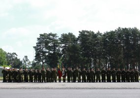 Lietuvos Respublikai  prisiekė Bazinio kario savanorio įgūdžių kurso kariai - 3