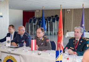 Baigėsi Tarptautinio logistikos koordinavimo centro vadovų susitikimas Juodkalnijoje - 2
