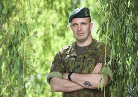 Lietuviškų ristynių kovos meną praktikuojantis profesionalus karys: „Tai papildo mano veiklą... - 1