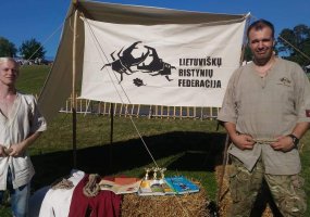 Lietuviškų ristynių kovos meną praktikuojantis profesionalus karys: „Tai papildo mano veiklą... - 2